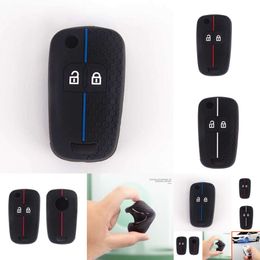 2024 2024 Convient pour Opel Malina Vauxhall Silicone Key Case Safari Remote Control Caoutcha Case Adam Clé