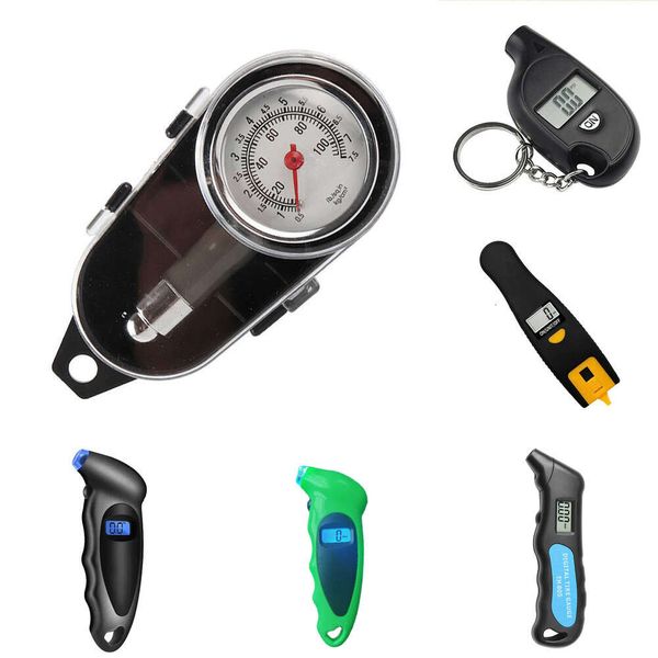 2024 2024 Prend Press Pression rétroéclairage High-Precision Digital Tire Pressure Pressure Tire Tire Air Pressure Gauge Metter LCD Affichage