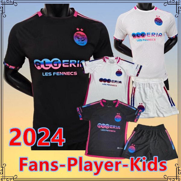 2024 2025 Algérie MAHREZ Training Wear Soccer Jerseys FEGOULI BOUNEDJAH ATAL 23 24 25 Version joueur Algérie enfants.Maillot de foot SLIMANI BENSEBAINI maillot de foot