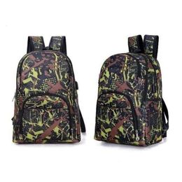 2024-2025 Beste deurtjes Buitenzakken Camouflage Travel Backpack Computerbag Oxford Brake Chain Middle School Studententas Vele kleuren XSD1004