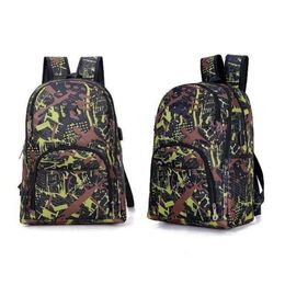 2024-2025 Beste Outdoor Bags Camouflage Travel Backpack Computerzak Oxford Brake Chain Middle School Studententas Vele kleuren T006
