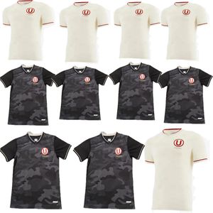 2024 2025 Club de tissus de meilleure qualité Universitario de Deportes University of Pérou Black Soccer Jerseys 23 24 Home Men Fans Version Version Football Shirts