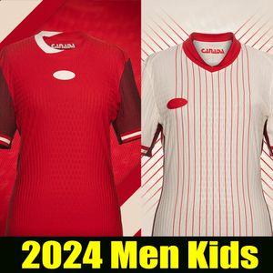 2024 2025 Canadá camiseta de fútbol Copa América camiseta de fútbol local visitante hombres niños kit