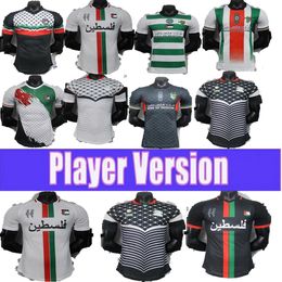 2024 2025 CD Palestino Hot vendeur Version de football Jerseys Carrasco Cornejo Salas Davila Farias Home Away 3rd 24 25 Palestine Football Shirt
