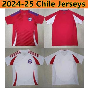 2024 2025 Chiles Soccer Jerseys Chilien 24 25 Vidal Alexis Sanchez Felipe MEDEL Erick E.VARGAS Hommes Kit Enfants Maillots de Football SALAS Zamorano Sierra camiseta de futbol