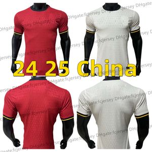 2024 2025 China Player Version Soccer Jerseys Zhang Y N Xie PF Wei Sh.H.Zheng Zh Wu L Chinese National Team 24 25 Home Away Football Shirt Maillot de Foot