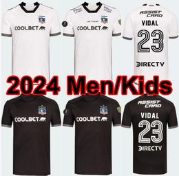 2024 2025 Colo Colo Voetbalshirts 24 25 Palacios Thuis Uit V.PIZARRO VIDAL Voetbalshirts TOP