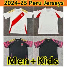 2024 2025 Copa Americ Peru Soccer Jerseys 24 25 Home Away SELECCION PERUANA CUevas Pineau Cartagena Abram Football Shirt Fans Men + Kids