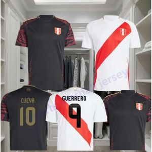 2024 2025 Copa Americ Pérou Soccer Jerseys 24 25 Football Shirt Kids Home Away Seleccion Peruana Cuevas Pineau Cartagena Abram Football Shirt Fans Ball Uniforme