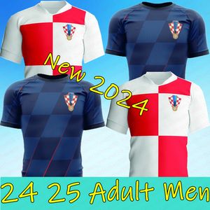 2024 2025 Croacia MODRIC Voetbalshirts Nationaal Team MANDZUKIC PERISIC KALINIC 24 25 Voetbalshirt KOVACIC Rakitic Kramaric Uniformen