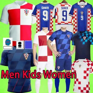 2024 2025 CROACIA MODRIC SOCCER JERSEYS Équipe nationale Mandzukic Kalinic 24 25 Croatie Football Shirt Kovacic Rakitic Kramaric Uniforms