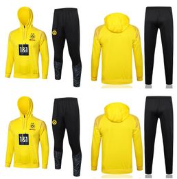 2024 2025 Dortmunds Soccer Chándal hombre kit chaqueta de fútbol 24 25 Dortmund traje de entrenamiento jogging Survetement