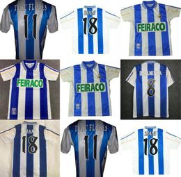 1999 2000 Retro DJALMINHA voetbalshirt 7 MAKAAY 9 TRISTAN VALERON HELDER ZIANI 99 00 klassiek voetbalshirt