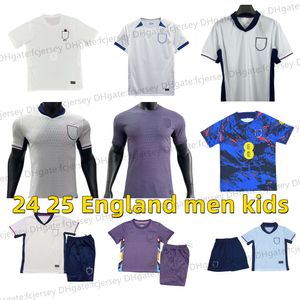 2024 2025 Engeland Voetbalshirts SAKA FODEN BELLINGHAM RASHFORD STERLING GREALISH Nationaal team KANE Voetbaltenue Shirts 24 25 Heren kinderen ENgLang maillot de foot