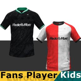 2024 2025 Feyenoords Jahavnbakhsh Soccer Jerseys Gimenez 24 25 hommes Kites Kits Kits Trauner 4th Football Shirt Hartman Paixao Geertruida Timber Dilrosun Uniforme