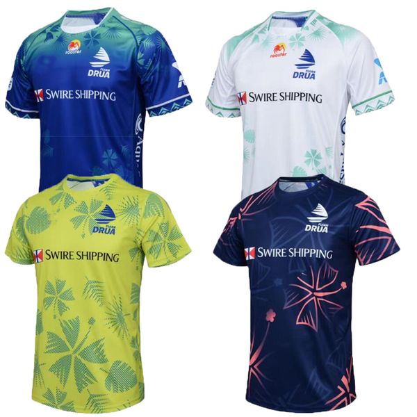 2024 2025 Fidji Drua Airways Rugby Jerseys Nouveau Adulte Home Away 24 25 Flying Fidjians Rugby Jersey Shirt Kit Maillot Camiseta Maglia Tops S-3XL 2024vest