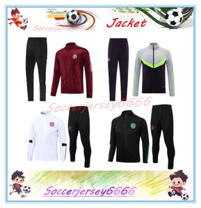 2024 2025 Football Tracksuit Kane Musiala Strike Drill 24/25 Sane Kimmich Bayerns Soccer Training Sleet à manches longues Jogging Futbol Chandal survivant Jacket de football