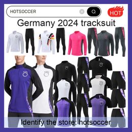 2024 2025 Duitsland Tracksuit Soccer Jersey Kroos Gnabry Werner Draxler Reus Muller Gotze Football Shirt 24/25 Duitsland World Training Suit Cup Men Kids Kit Sportswear