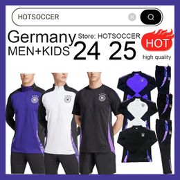 2024 2025 Alemania Jersey de fútbol Kroos Gnabry Werner Draxler Reus Muller Gotze Football Shirt 24/25 Alemania Traje de entrenamiento Mundial Copa Men Kits Sportswear