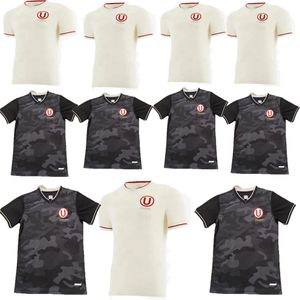 2024 2025 Club de production de haute qualité Universitario de Deportes University of Pérou Black Soccer Jerseys 23 24 Home Men Fans Version Version Football Shirts