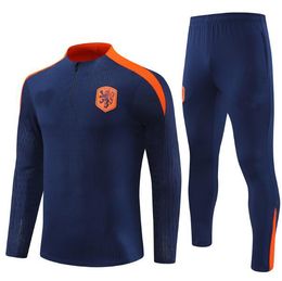 2024 2025 HL Memphis Soccer Jersey de Jong Holland de Ligt Wijnaldum van Dijk 24 25 25 voetbalshirt Men Kids Kit Dumfries Tracksuit jas jas broek