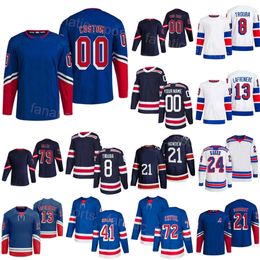 Série de stade de hockey 2024-2025 72 Filip Chytil Jersey femmes enfants homme 79 KAndre Miller 24 Kaapo Kakko 21 Barclay Goodrow 8 Jacob Trouba 23 Adam Fox Reverse Retro