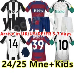 2024 2025 Jerseys de fútbol en casa Bruno G. Joelinton 24 25 Rd Tonali Isak United Fans Maximin Wilson Almiron Fútbol Camisa de fútbol Kits Kits Kits