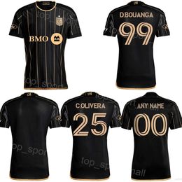 2024-2025 LAFC voetbalshirt Los Angeles FC 19 BOGUSZ 11 TILLMAN 99 BOUANGA 33 LONG 3 MURILLO 24 HOLINGSHEAD 6 SANCHEZ 25 OLIVERA 30 PALENCIA voetbalshirtsets