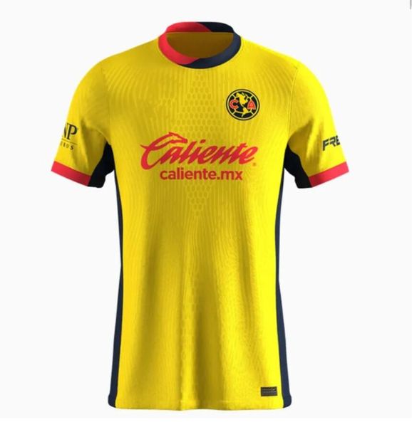 2024 2025 LIGA MX Club America Soccer Jerseys R.Martinez Giovani Home Away de tercer chaleco de entrenamiento 24 25 Football Men Shirt Fans S-4XL