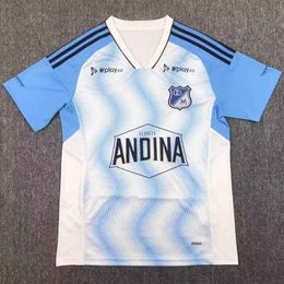 2024 2025 Millonarios Llinas Mens Soccer Jerseys Castro Vasquez Quinones Giraldo Pereira Vargas Home Away Football Shirts Top -uniformen