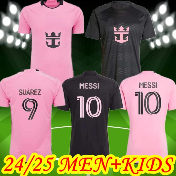 24 25 InterS MiamiS camisetas de fútbol MESSIS Camisetas de fútbol 2023 2024 MATUIDI HIGUAIN TRAPP PELLEGRINI PIZARRO FC Jersey Fans Player CARRANZA PIREZ MORGAN Kit