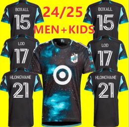 2024 2025 MLS Minnesota United FC FC Soccer Jerseys Home Away 24 25 Fragapane Boxall Lod Football Shirts Men Kids Kit888