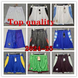 2024 2025 Shorts de football de l'équipe nationale 24 25 Allemagne Italys Mexique Portugals français Espagne Home Away Men Football Football Short Taille: S-XXL