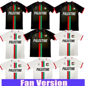 2024 2025 Maillots de football Palestino pour hommes Palestine Jimenez Benitez Cortes 2024 Home Red White Away Black 3rd Hot Sell Football Shirt Sleeve