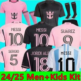 2024 2025 PIREZ TRAPP CF Camisetas de fútbol INTER MIAMI Camisetas de fútbol HIGUAIN JEAN FRAY CAMPANA MLS 23 24 25 Fútbol Hombres y mujeres Player Fans Versión Camisa