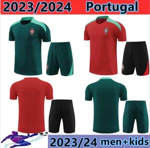 2024 2025 Portugal maillots de survêtement RONALDO costume d'entraînement de football 24 25 Portugal shorts manches survêtements kits de chemise survetement sportswear