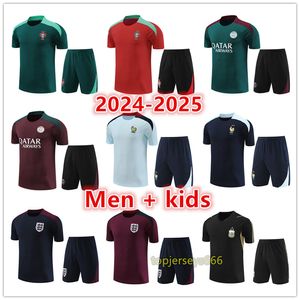 2024 2025 Portugees Brazilië Parijs mbappe voetbalshirts Portuguesa voetbaltrainingsshirt Heren en kinderen 24 25 Portugieser jogging jersey kits survetement