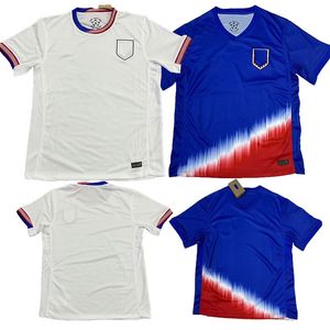 2024 2025 PULISIC USAS Soccer Jerseys AARONSON DEST WEAH ACOSTA McKENNIE 24 25 FERREIRA REYNA MORGAN Chemise de football RAPINOE DUNN hommes kit enfants ensembles UNIFORME