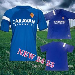 2024 2025 Real Saragosse maillots de football Negredo camisetas de futbol LOZANO ALEX BERMEJO Cala CAMISETA 24 25 hommes enfants kit SOBRINO Cadix maillots de football