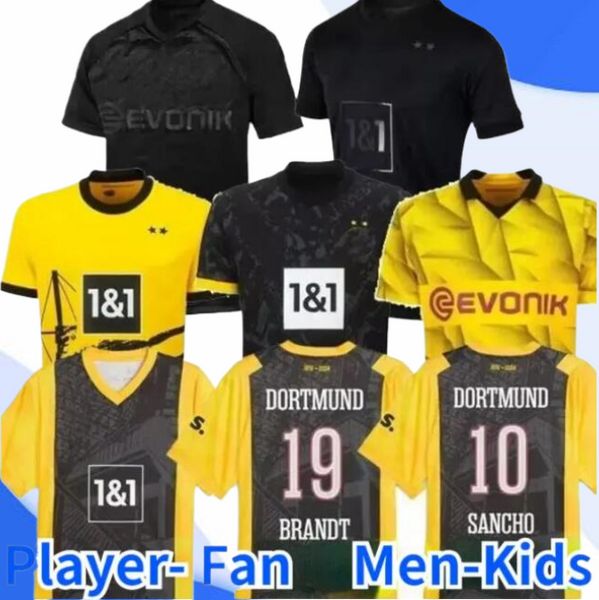 2024 2025 Reus Reyna Soccer Jerseys 23 24 Cup Version DORTMUNDS KAMARA HUMEL