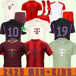 2024 2025 S-4xl Soccer Jersey Kane 2023 2024 Football Shirt Sane Goretzka Gnabry Camisa de Futebol Men Kits Kits Kimmich Fans Joueur Bayern Munich Joao Cancelo Neuer