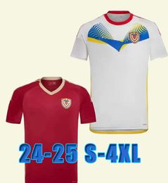 2024 2025 S-4XL Venezuela Soccer Jerseys Team National Sotelo Sosa Rincon Cordova Casseres Bello Ja.Martinez Rondon Gonzalez Osorio Machis à la maison Jerseys