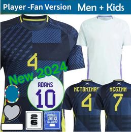 2024 2025 Schotland voetbalshirt TIERNEY DYKES ADAMS voetbalshirt 24 25 CHRISTIE McGREGOR kindertenue