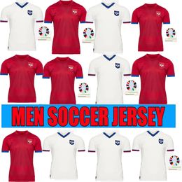 2024 2025 Serbia Múltiples estilos nuevas camisetas de fútbol Armenia Macedonia del Norte Serbia camiseta de fútbol Vlahovic MILIVOJEVIC MITROVIC Kostic TADIC KOLAROV
