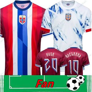 2024 2025 Serbie Soccer Jersey Euro Cup Team National Team à l'extérieur Sergej Mitrovic Men Shirts Kit Haaland Vlahovic Pavlovic Tadic Milenkovic Zivkovic Matic Uniforms