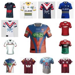 2024 2025 South Sydney Rabbitohs Rugby Jerseys 23 24 Qld Maroons NSW Blues Knights Raider Parramatta Eels Sydney Roosters Home Taille S-5xl Shirt