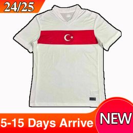 2024 2025 Turkiye Soccer Jersey E Coupe de la Turquie National Team Home Away Demiral Kokcu Yildiz Enes Calhanoglu Kit de chemises de football