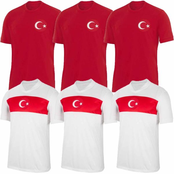 2024 2025 Turkiye Soccer Jersey Euro Cup 24 Turkey National Team Home Away Demiral Kokcu Yildiz Enes Calhanoglu Kit de chemises de football