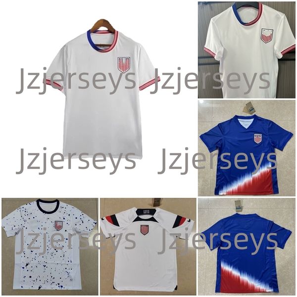 2024 2025 Jerseys de fútbol Pulisic de Estados Unidos McKennie Reyna McKennie Weah Swanson USAS Morgan Rapinoe 1994 Mujer / Kits Kit Fútbol Camisa de fútbol