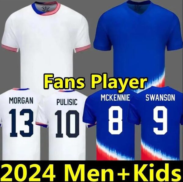 2024 2025 Jerseys de football Pulisic des États-Unis